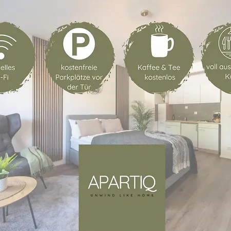 Businessapartment I Balkon I Messe I Parken I Schnelles Wlan 公寓 埃森