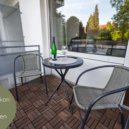 Businessapartment I Balkon I Messe I Parken I Schnelles Wlan *