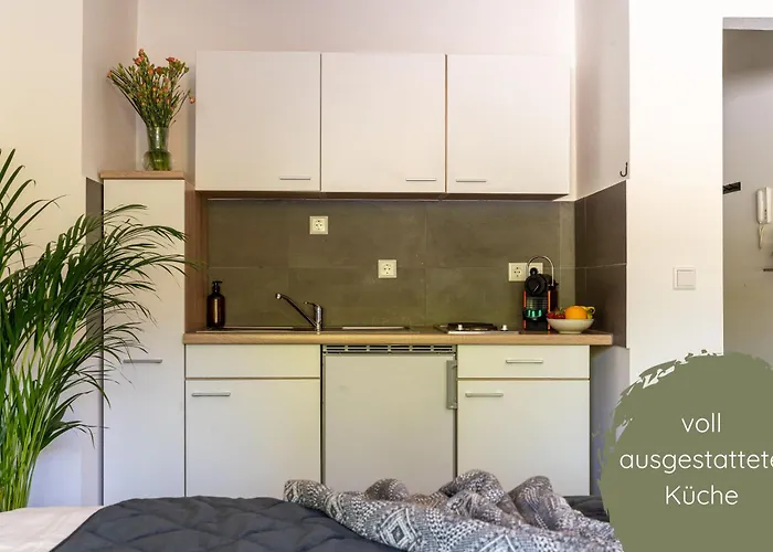 公寓 Businessapartment I Balkon I Messe I Parken I Schnelles Wlan 埃森